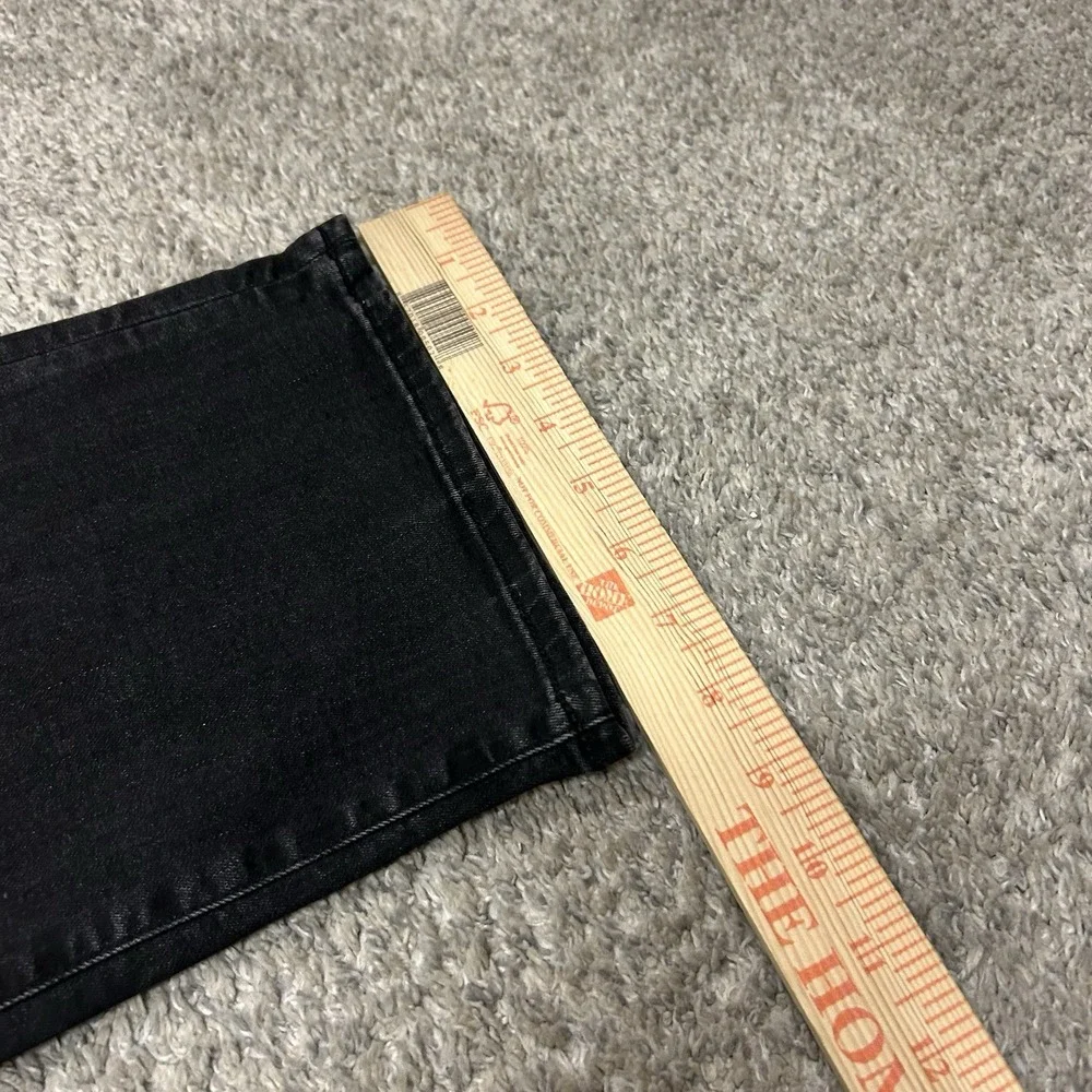 34 Heritage Charisma Comfort Rise Classic Jeans Mens 38X30 Black Denim Dark Wash